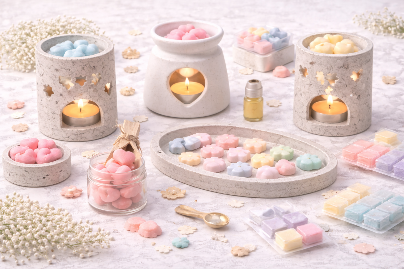 Wax Melts + Wax Melters