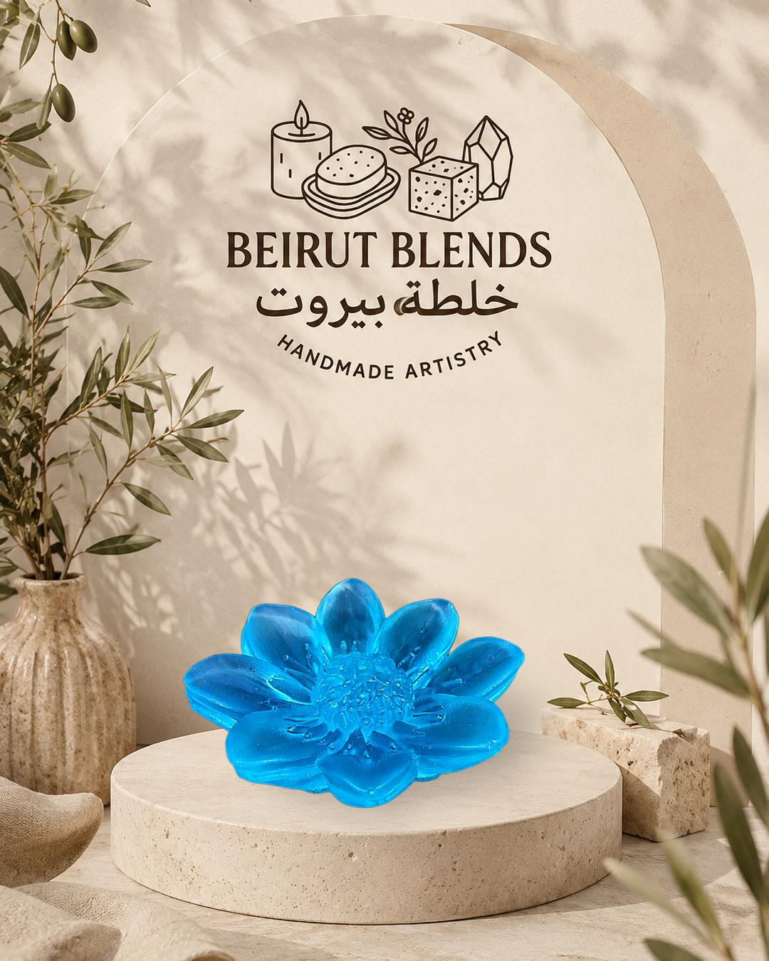 Anemone Flower Soap