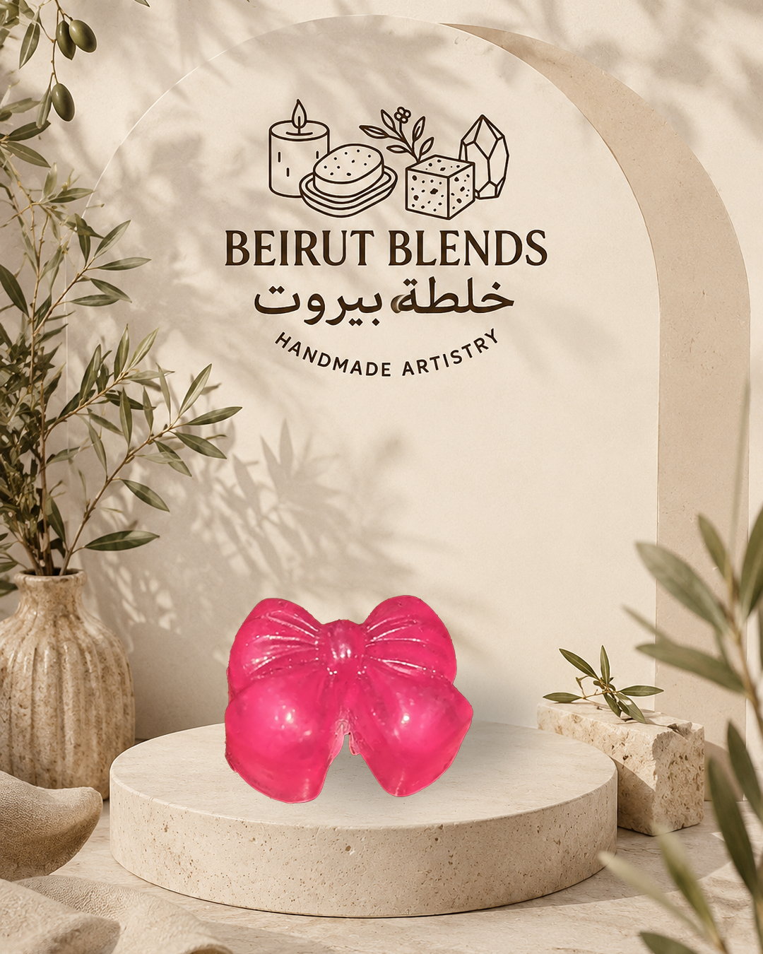 Mini Bow Soap