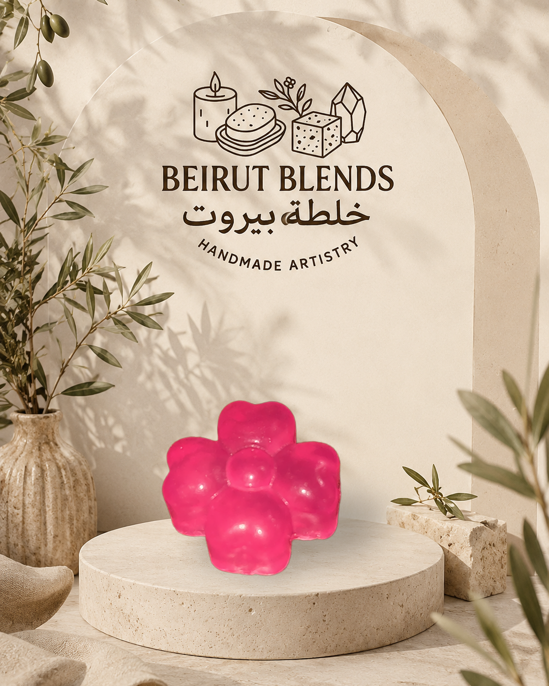 Mini Flower 4 Petals Soap