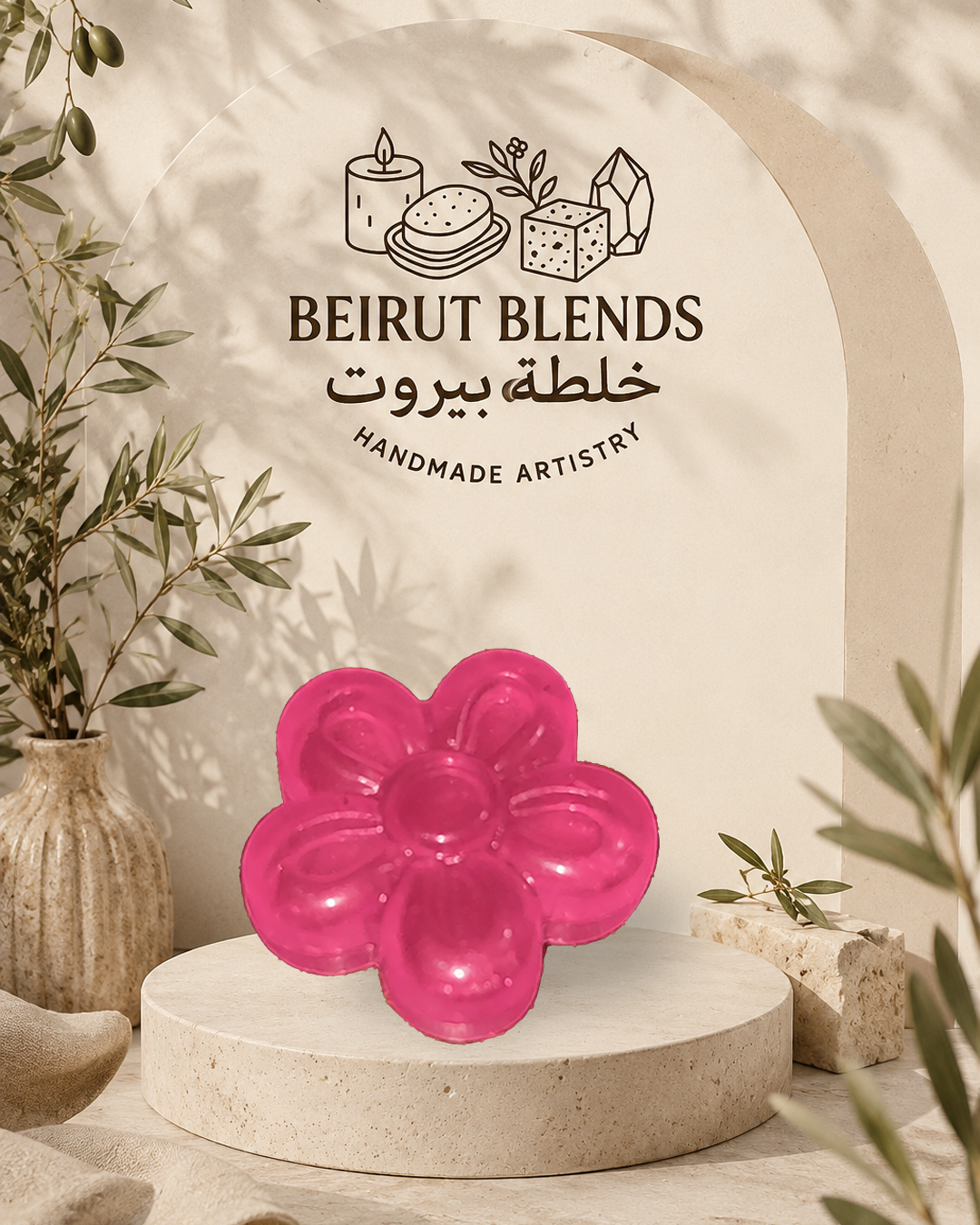 Mini Flower 5 Petals Soap