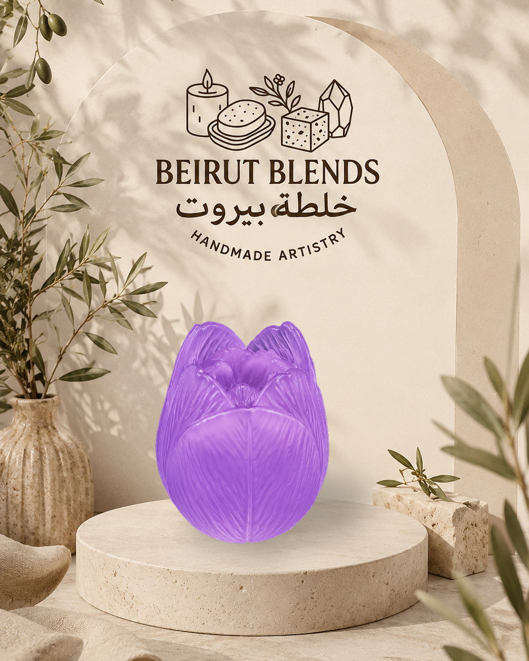 Tulip Flower Soap