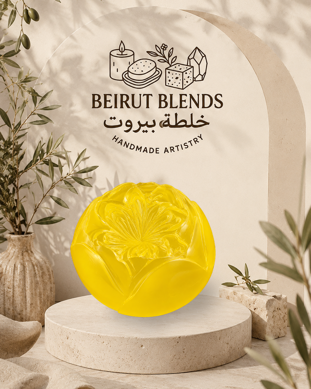 Tulip Peony Large Soap