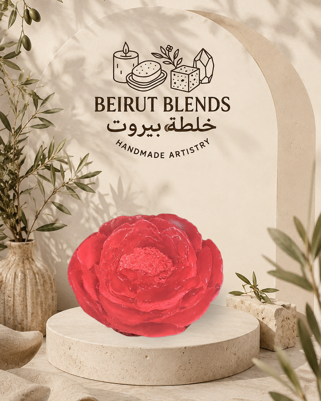 Camellia Flower Soap