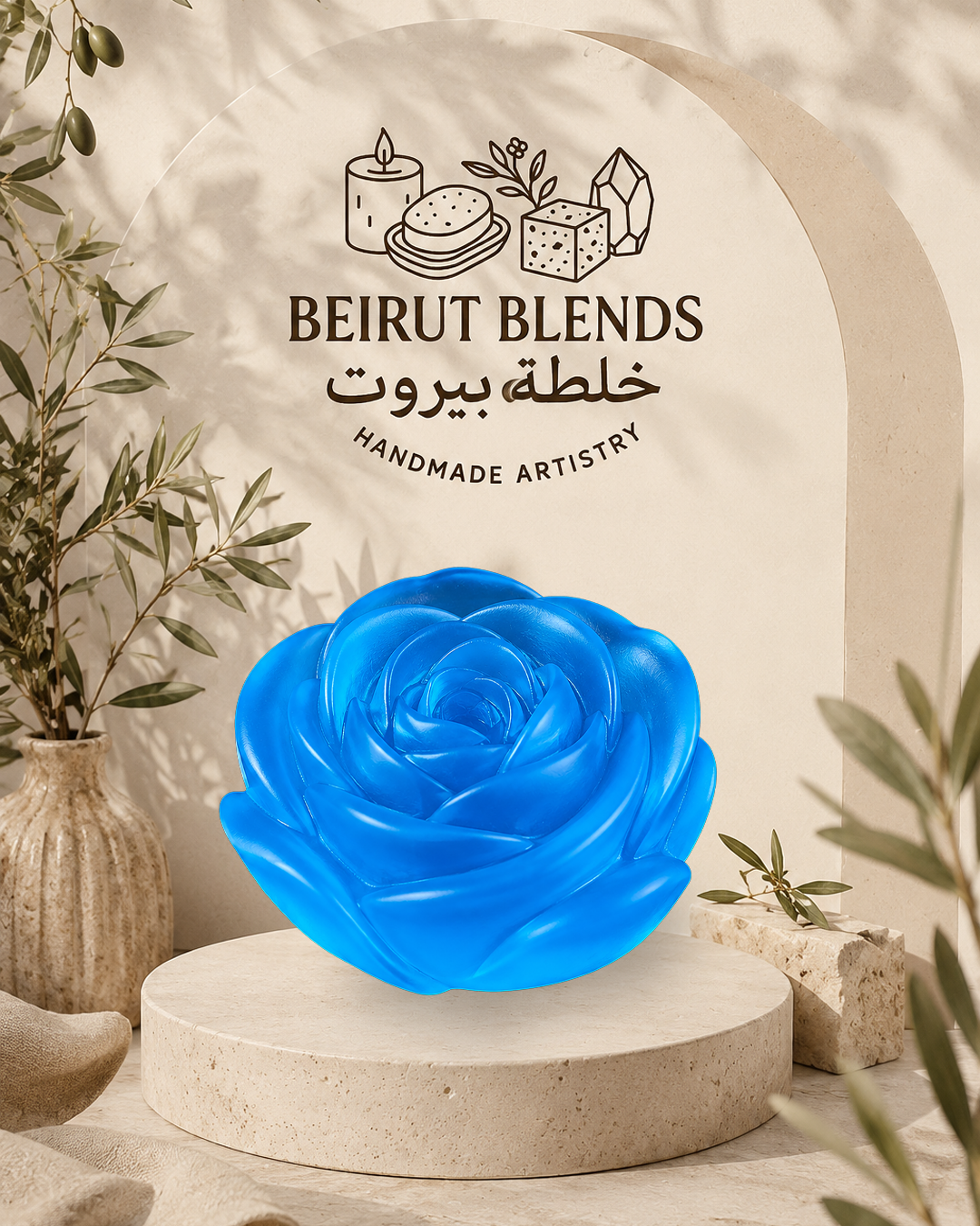 Eternal Large Flower Soap