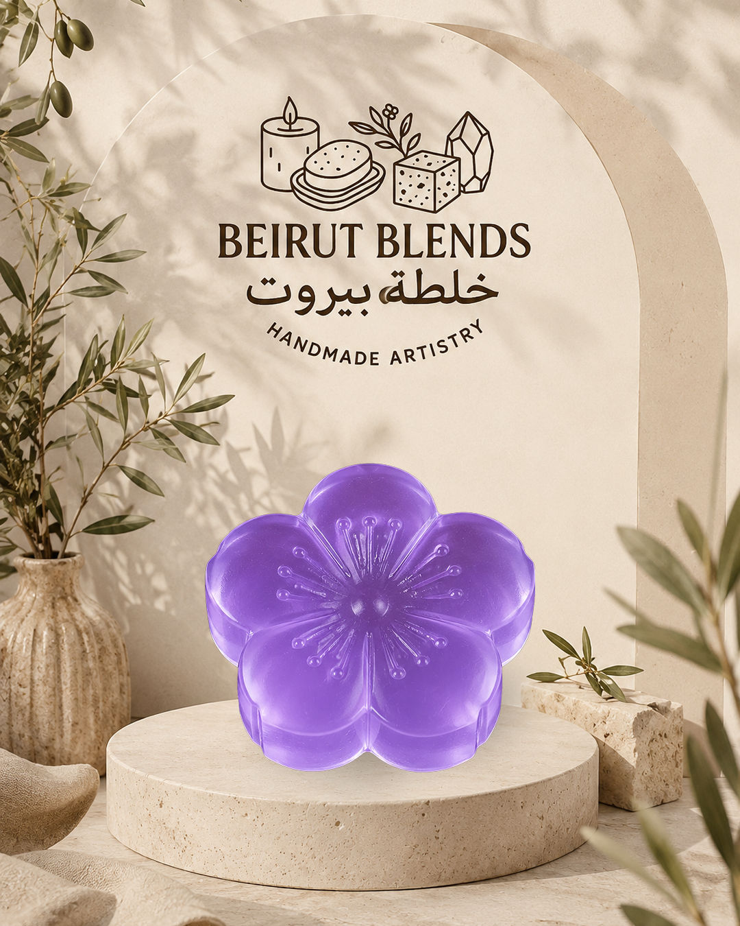 Five Petal Flower Soap