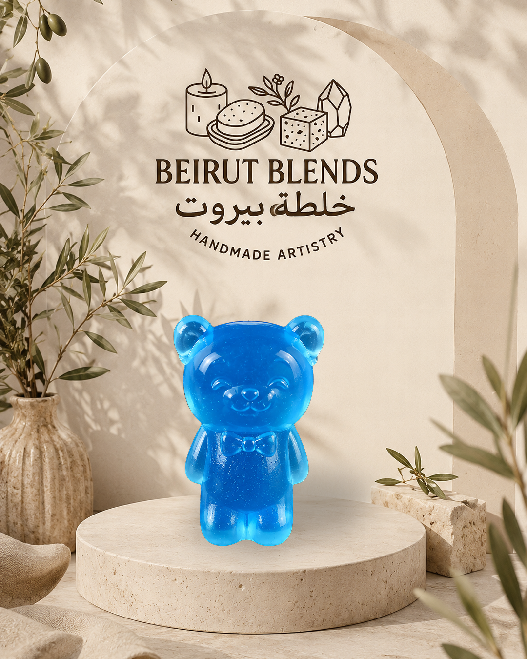 Little Teddy Standing Soap