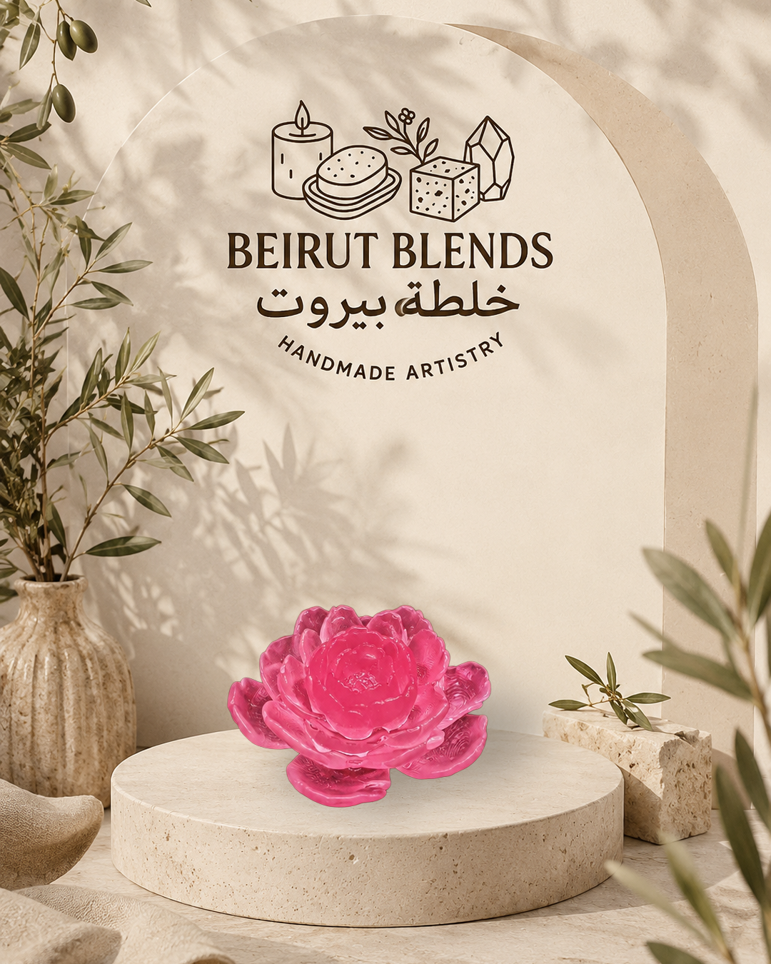 Camellia Small Flower Soap
