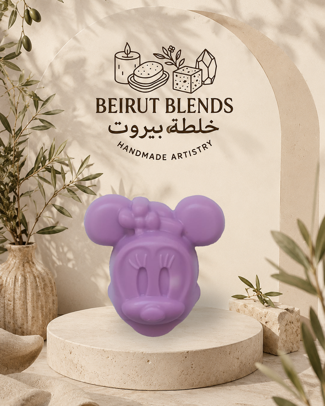 Minnie Mouse Soap