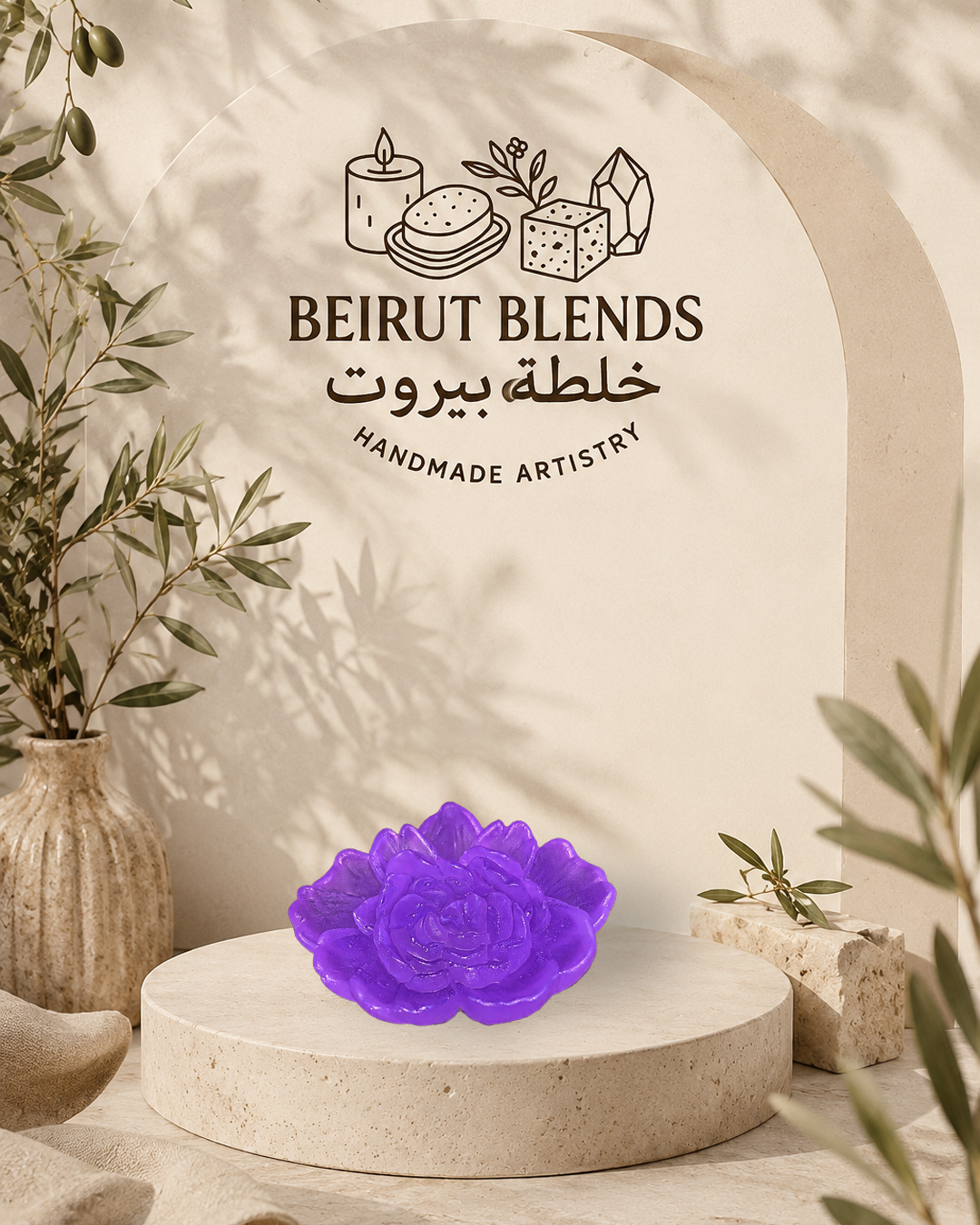 Chrysanthemum Flower Soap