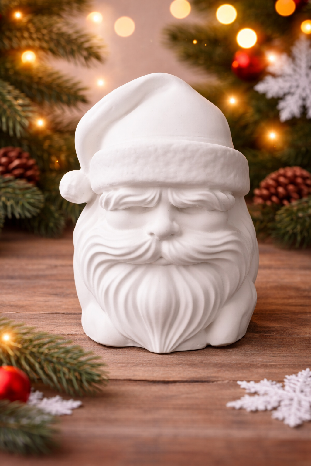 Jolly Santa Face Décor