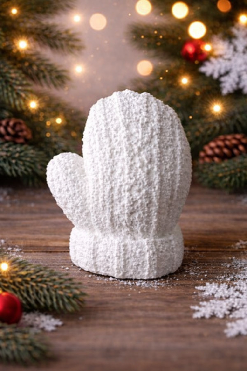 Santa’s Cozy Glove – Christmas Décor