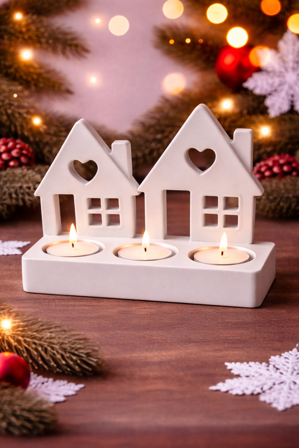 Cozy Homes Triple Tea Light Holder