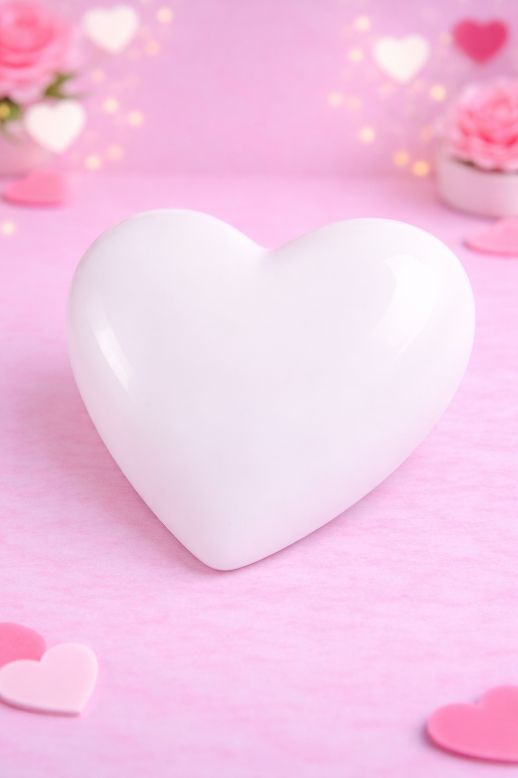 Large Plain Heart – Love, Unspoken