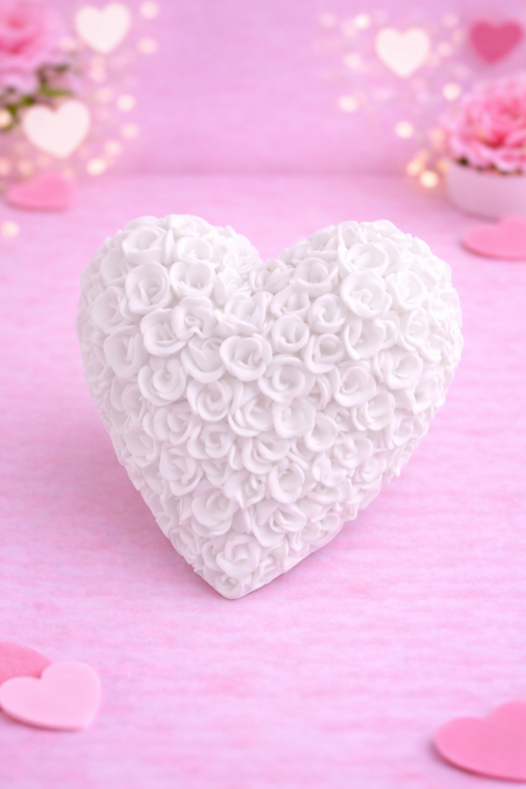 Blooming Love – Floral Heart (Medium)