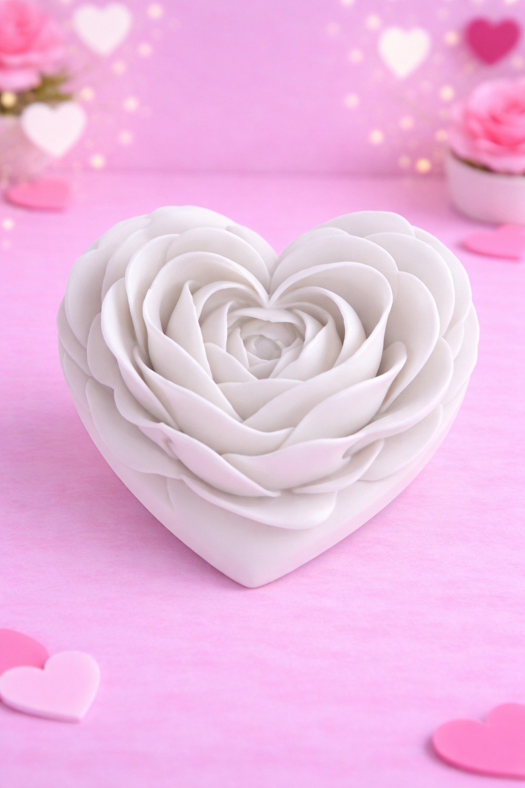 Blooming Love – Flower Heart (Large)