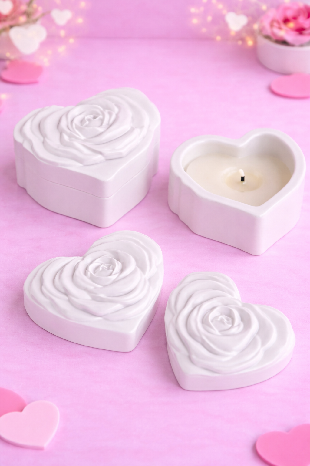 Flower Heart Pot – Love in Bloom