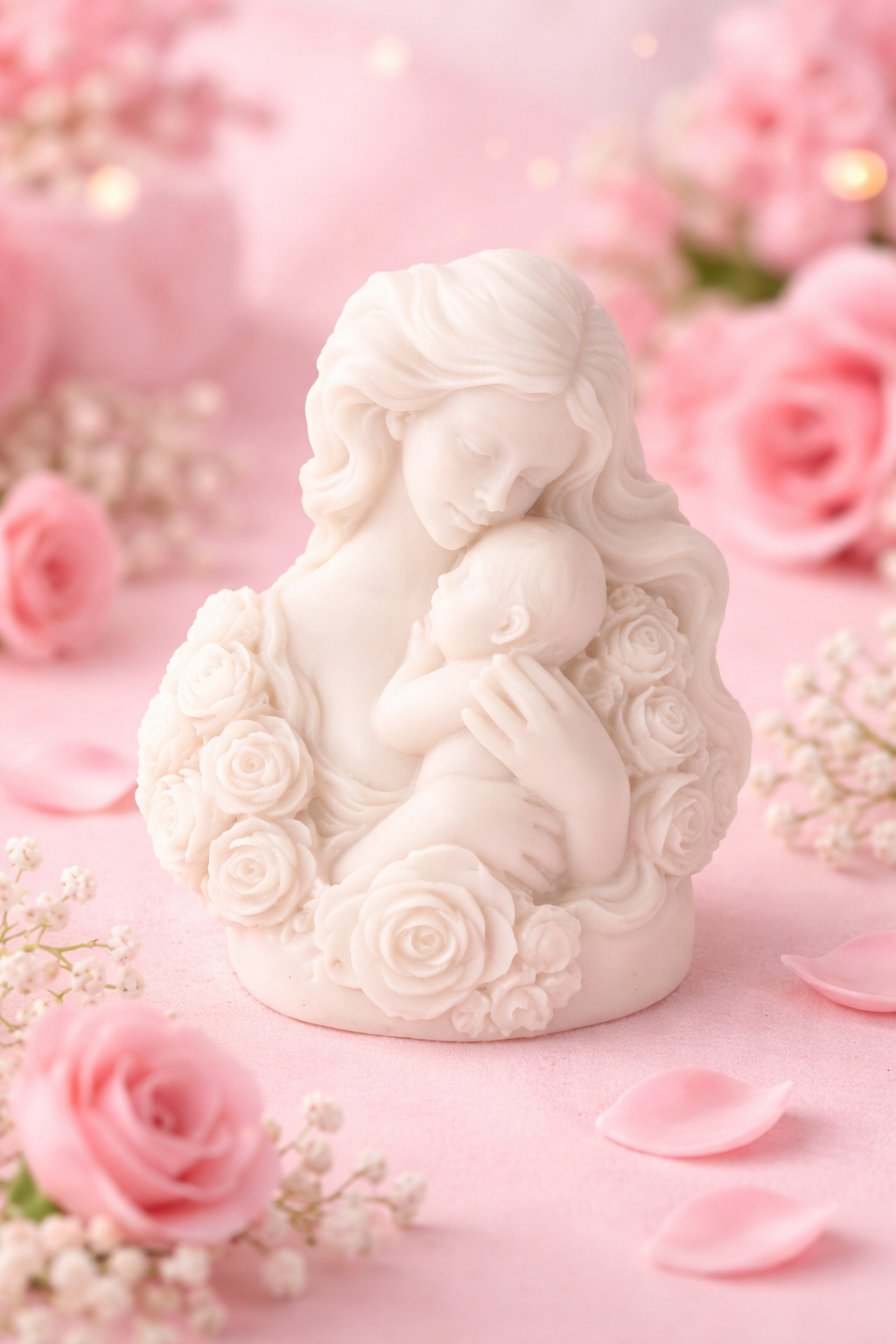 Eternal Embrace – Mother & Baby Sculpture