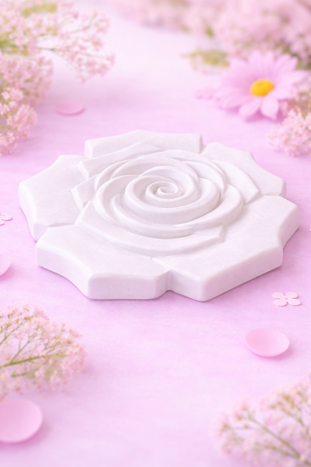 Large Flower Coaster