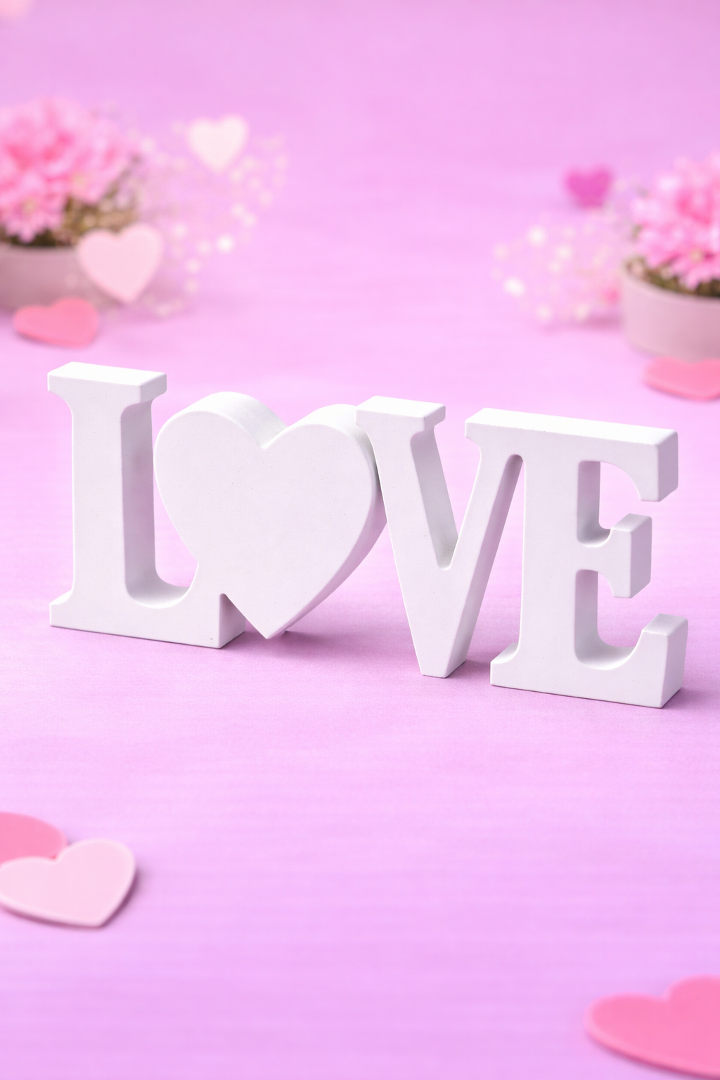 LOVE Heart Letters – Statement Decor