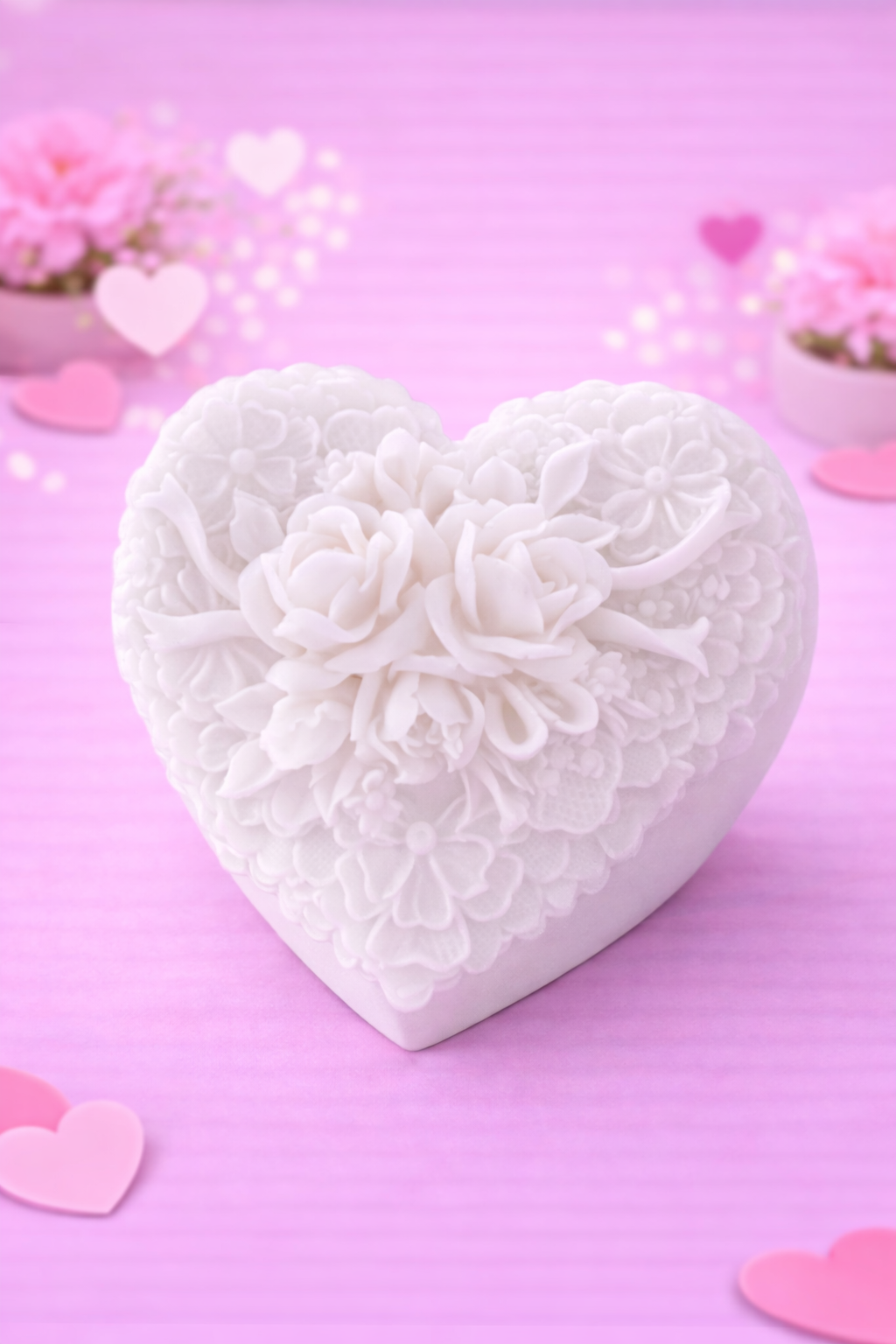Blooming Heart – Floral Sculpture