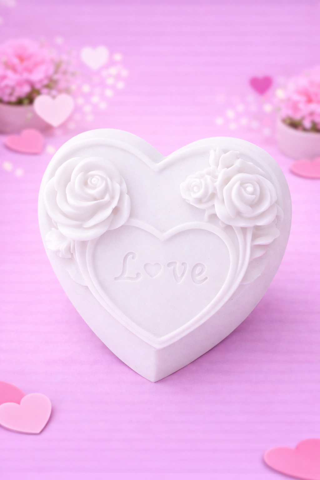 Everlove Heart – Floral Love Sculpture