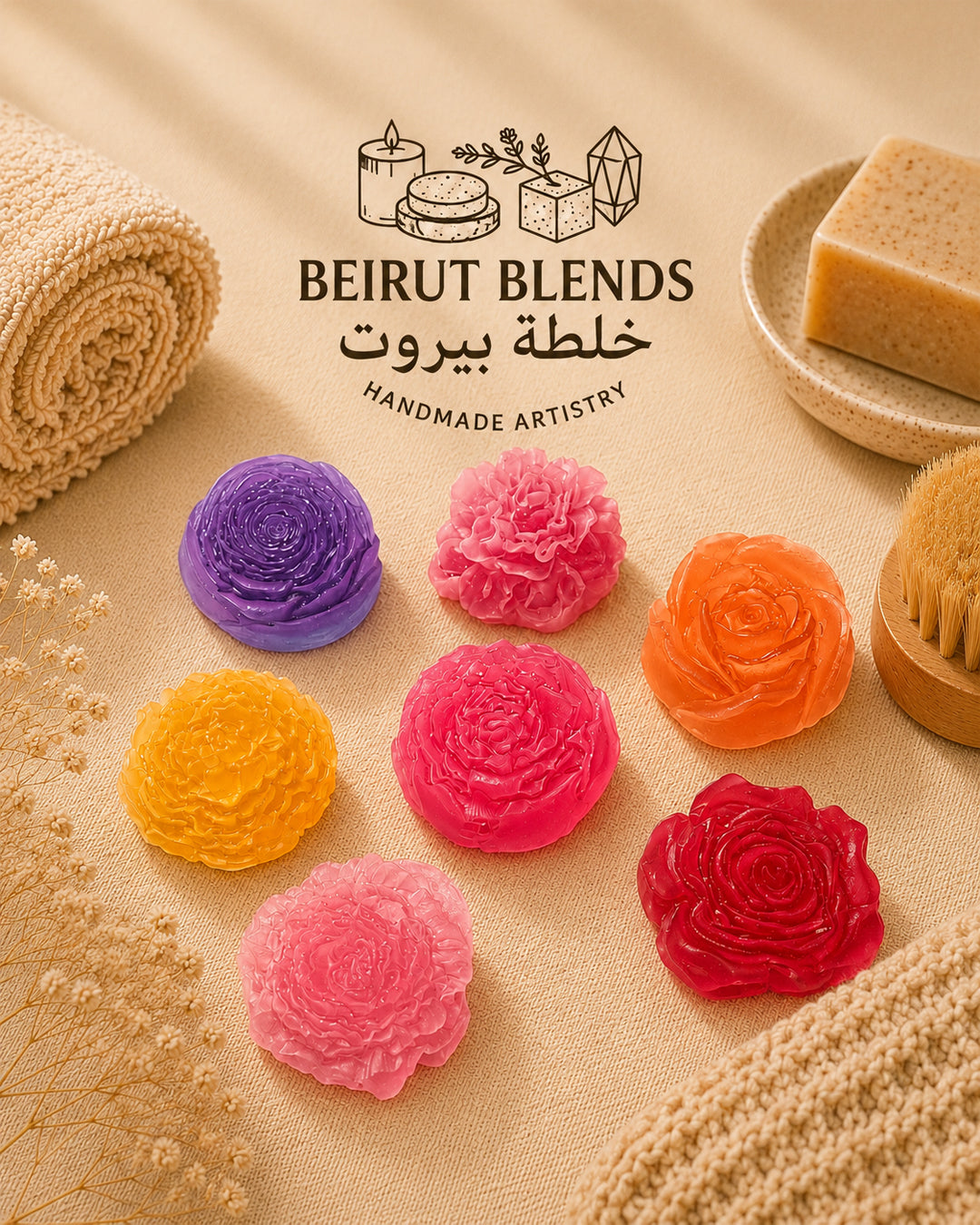 Flower Garden Soap Collection